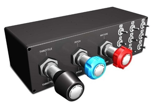 Illustration for article titled MatCatz, Saitek Fly In Meaty New Flight Sim Controllers